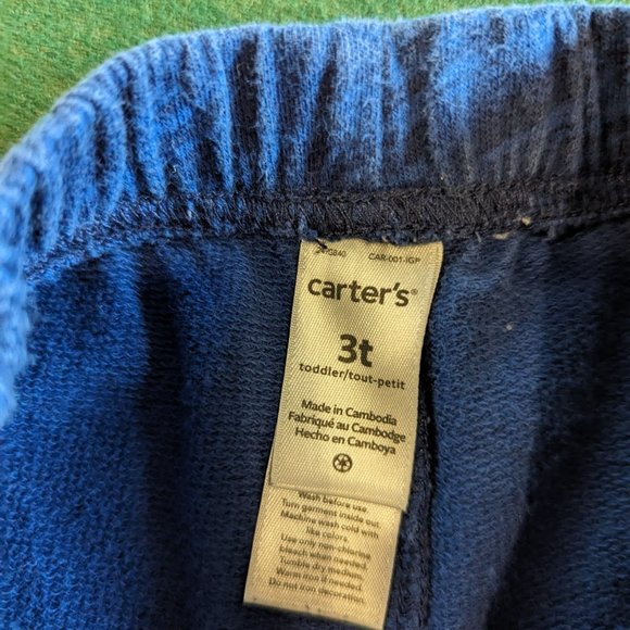 Carter's 2 Piece Set Hoodie and Joggers Size 3T 💙 - Picture 6 of 7